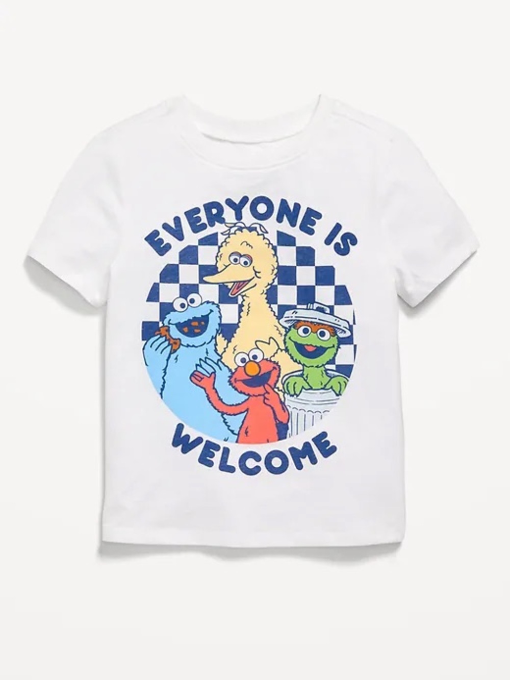 KIDS SESAME STREET EVERYONE IS WELCOME TEE